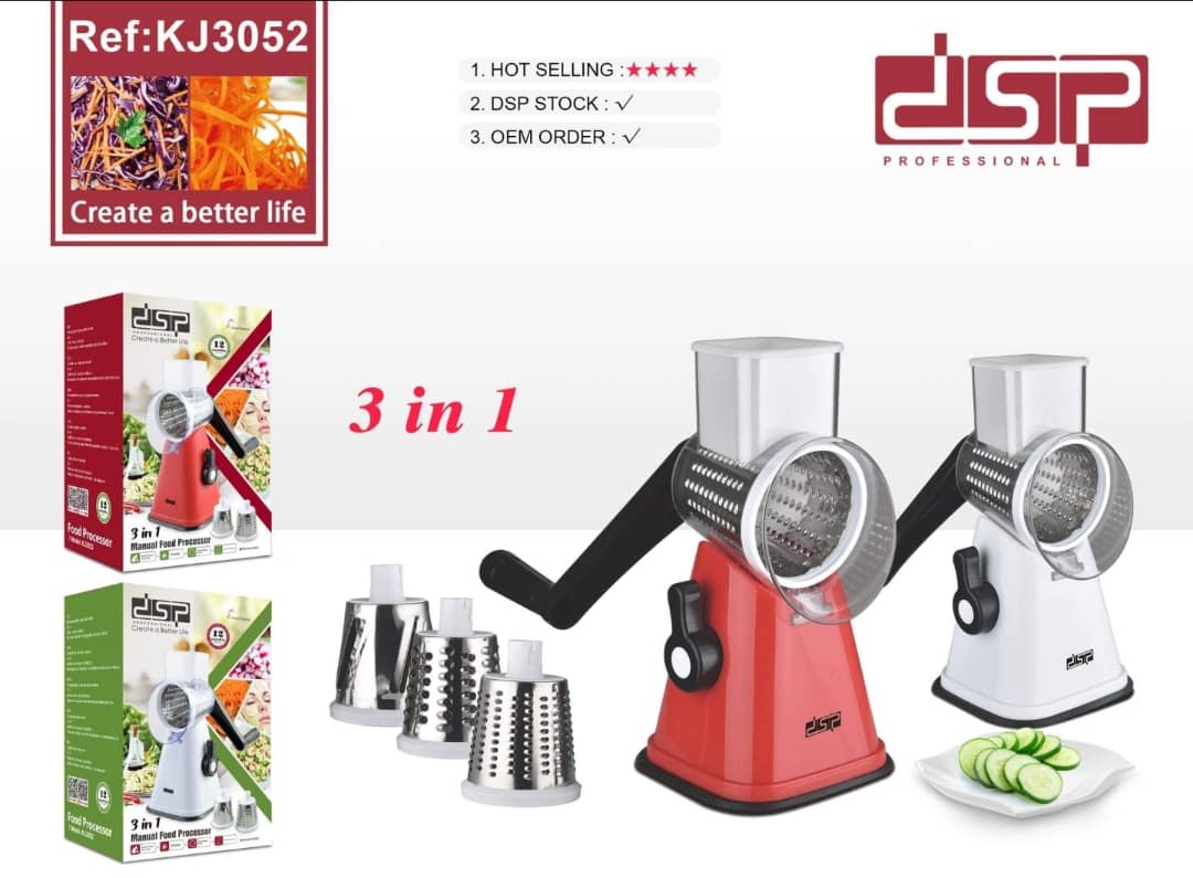 قطاعة خضروات يدوية 3×1 